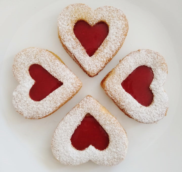 Keto Heart Cookies - Recipe in PDF