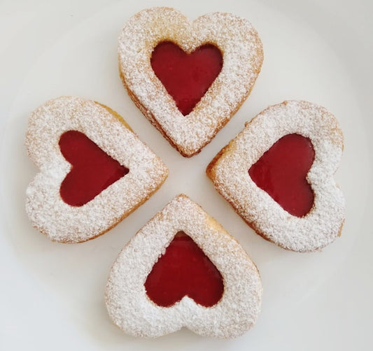 Keto Heart Cookies - Recipe in PDF