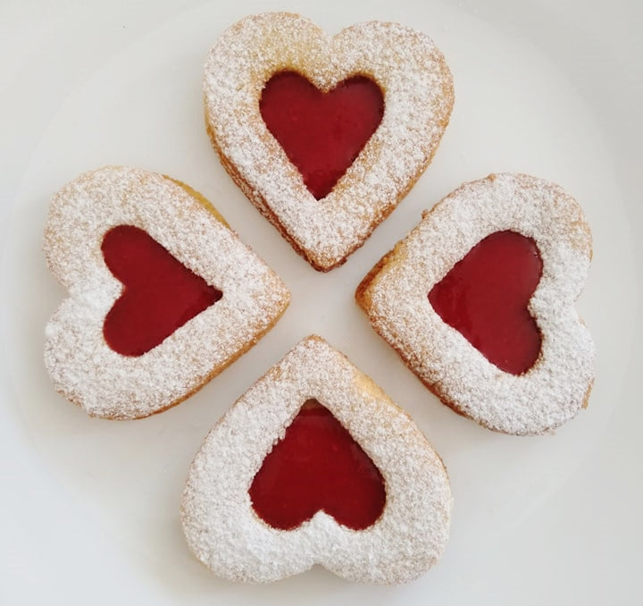 Receta de Galletas Corazón Keto en PDF