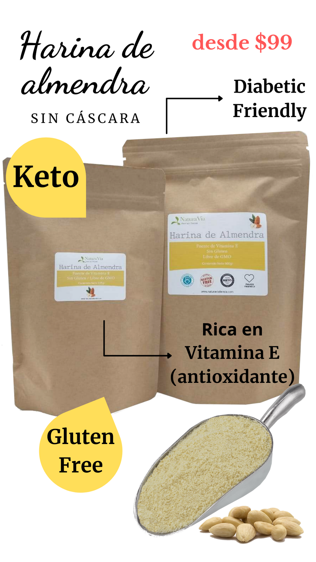 Harina de Almendra