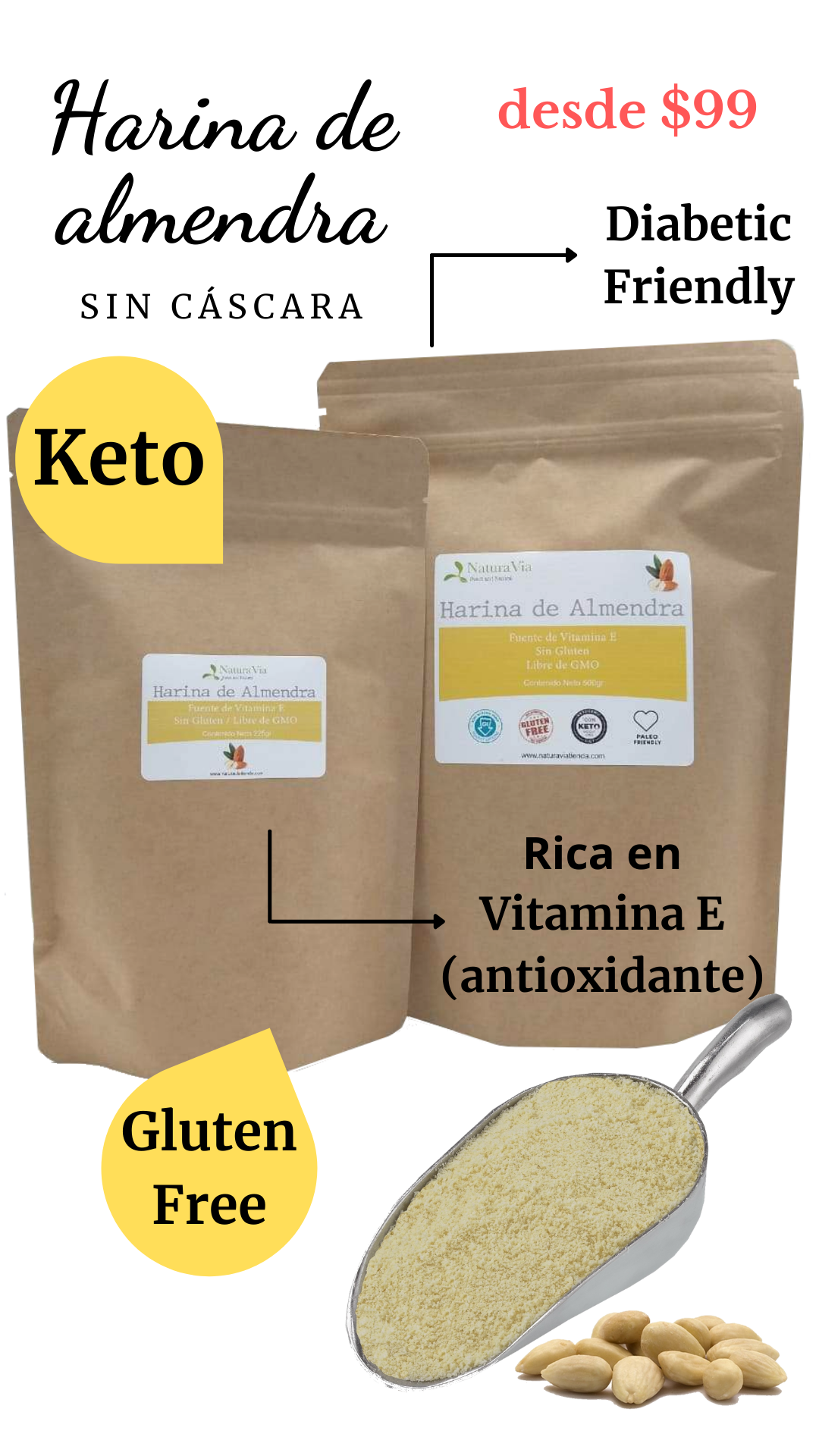 Harina de Almendra