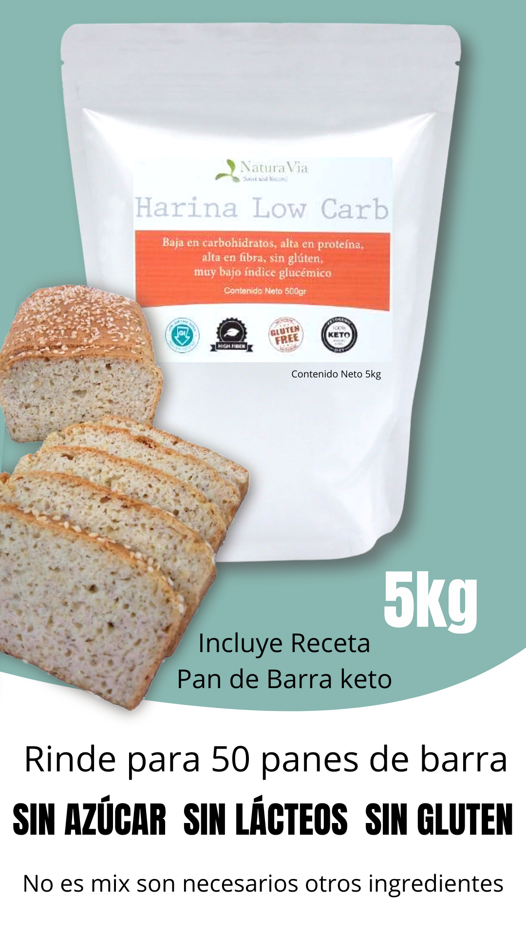 Harina Low-Carb