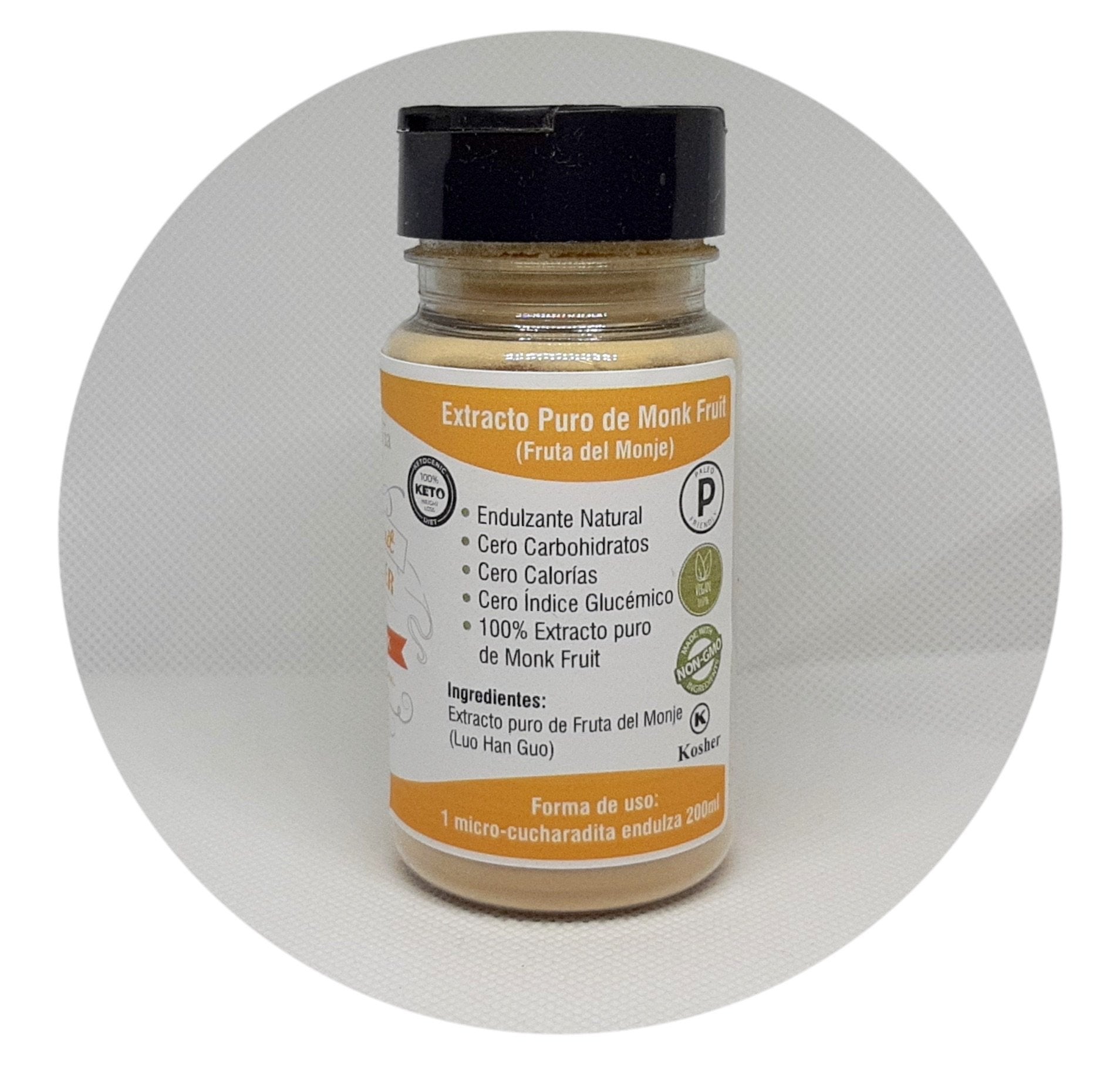 Pure Monk - Extracto Puro de Monk Fruit - PARA BEBIDAS