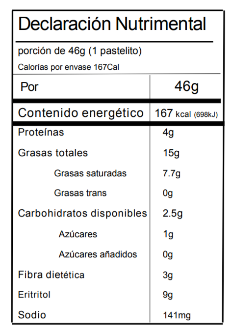 PAQUETE 48 Pastelitos tipo "Pingüino" KETO (ver condiciones de envío)