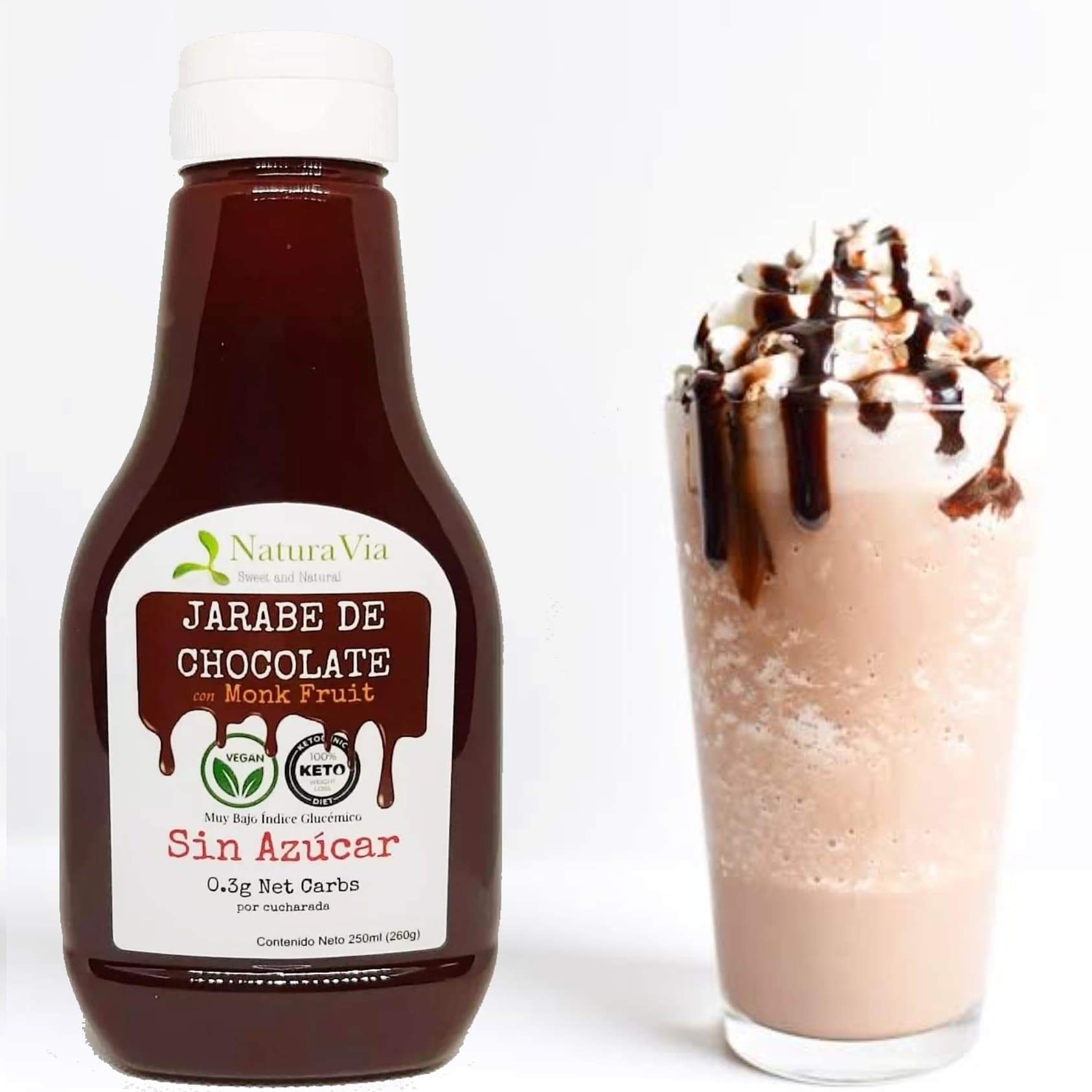 Sweet Keto Duo: Jarabe de Monk Fruit Maple + Jarabe de Chocolate