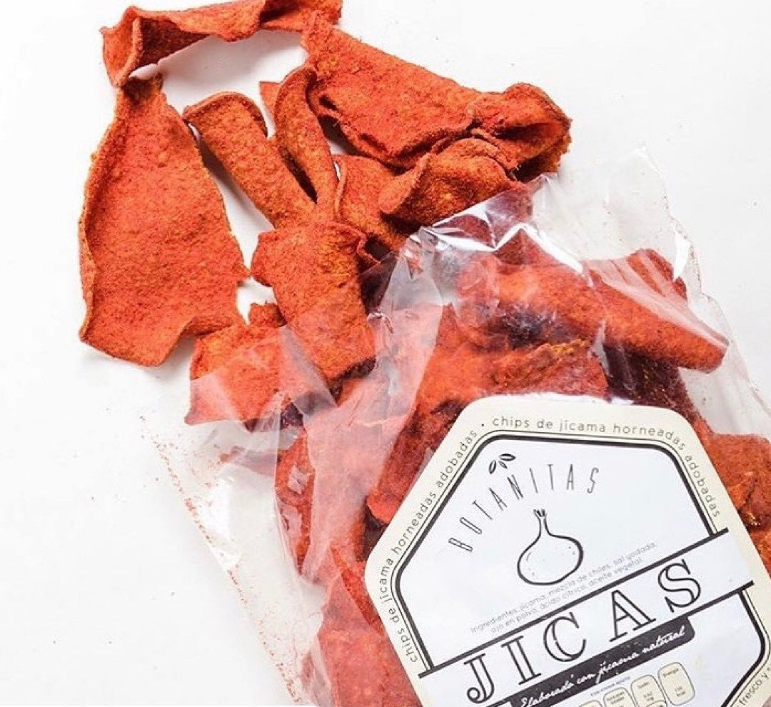 JICAS Jicama Chips - baked/marinated 60g