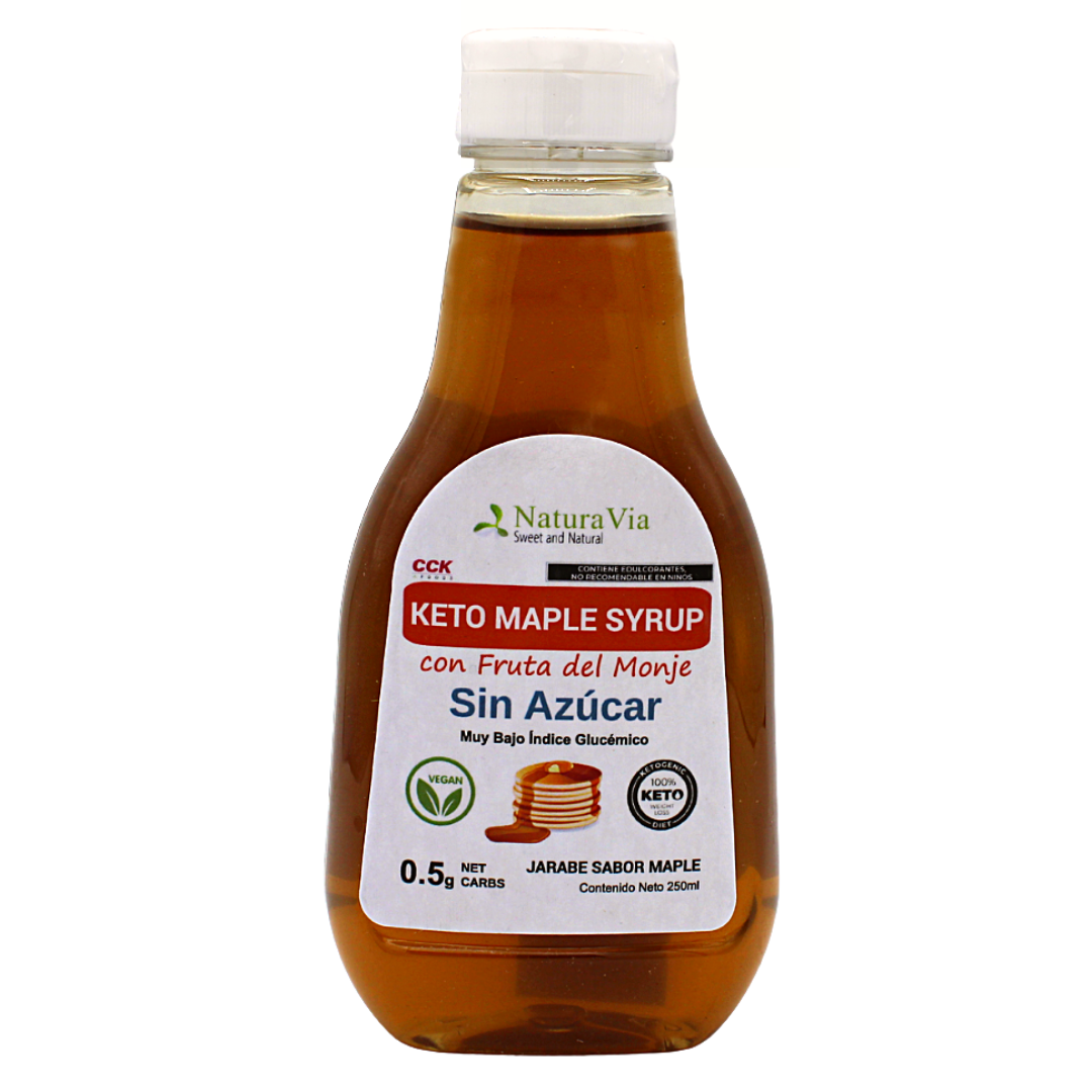 Maple Honey Flavored Monk Fruit Syrup - Keto, Sugar Free