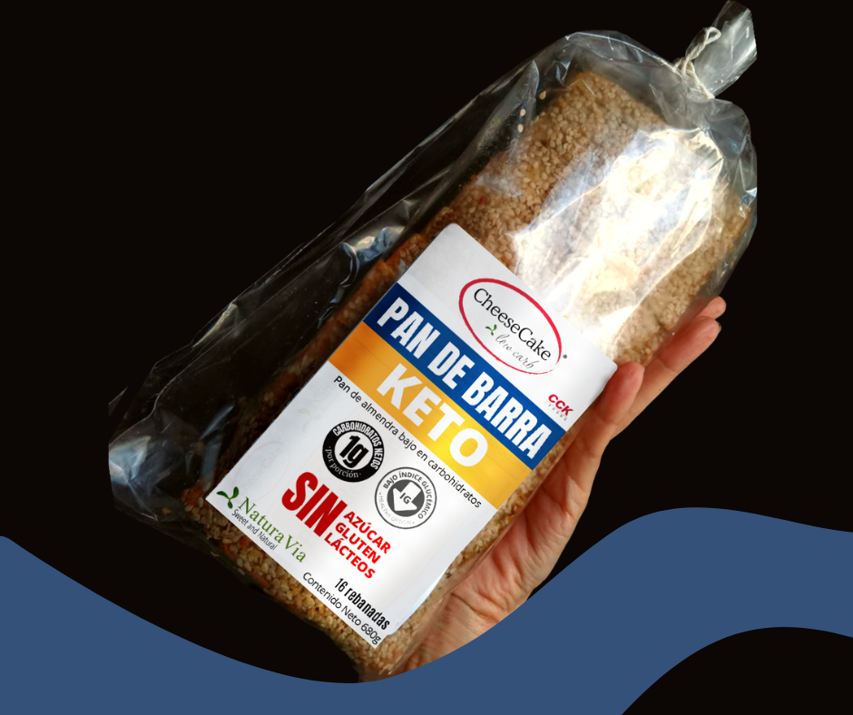 Pan de Barra Keto (sólo disponible para ciertos CP requiere refrigeracón y envio express)