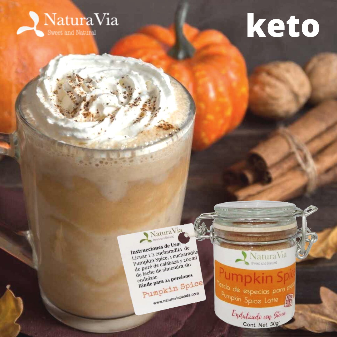 Pumpkin Spice Keto (con endulzante) - 30g