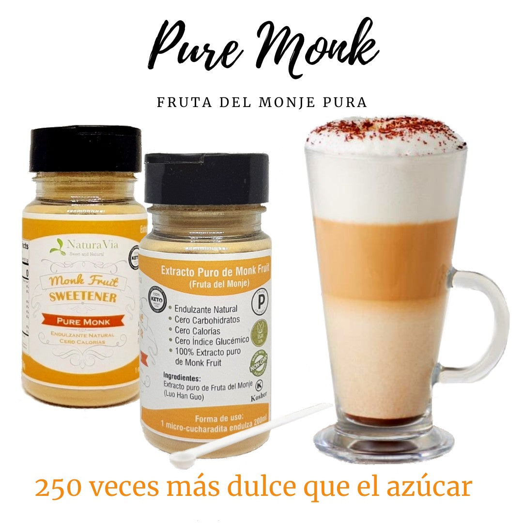 Pure Monk - Extracto Puro de Monk Fruit - PARA BEBIDAS
