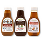 Sweet Trio Keto: Jarabe de Monk F Maple + Jarabe de Chocolate + Dulce de Leche Cajeta
