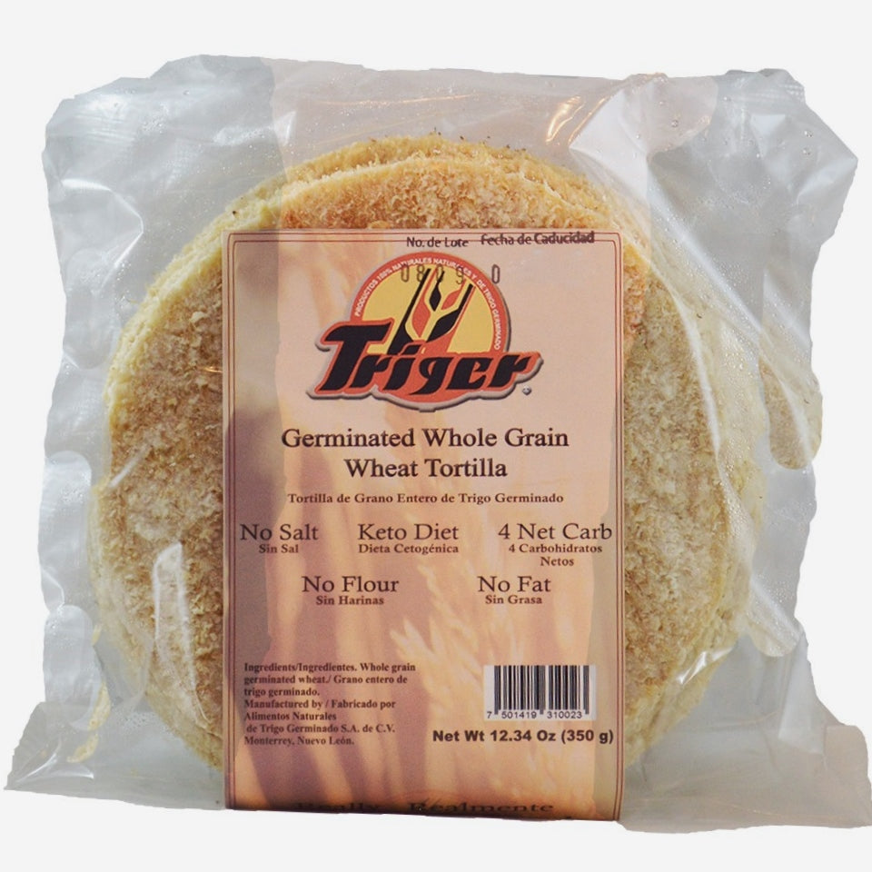 Tortillas Low Carb Triger de Trigo Germinado  350 g