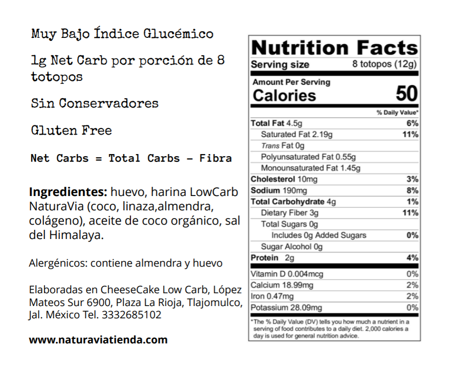 Totopos Keto