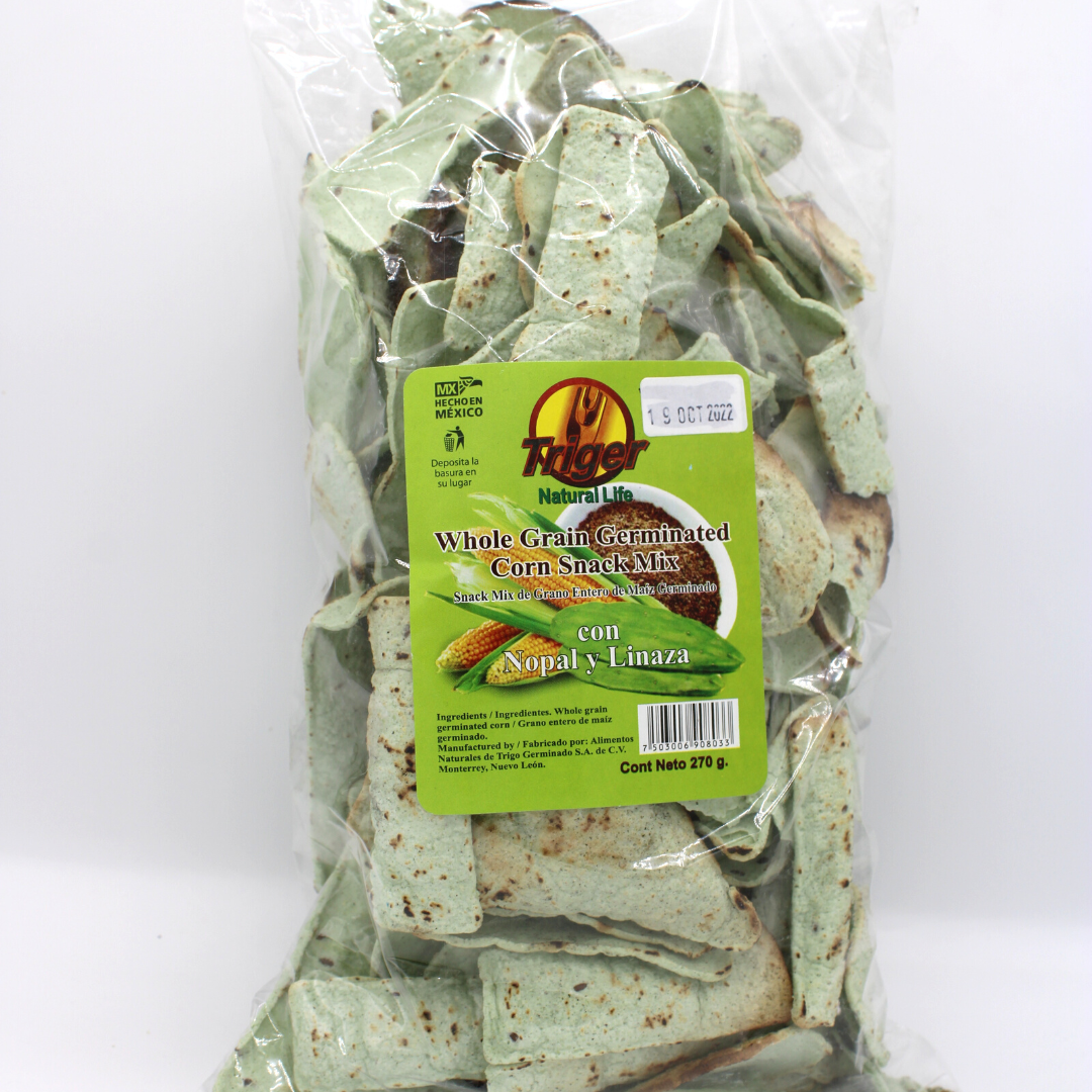 Nopal and Linseed Chips - 270g