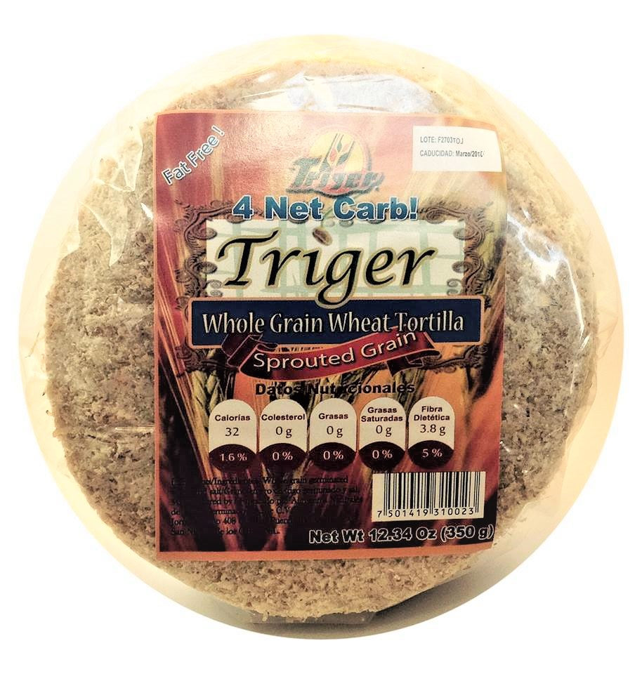 Tortillas Low Carb Triger de Trigo Germinado  350 g